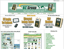 Tablet Screenshot of bcgroupintl.com